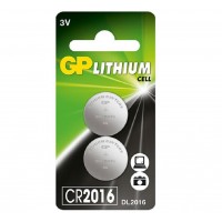 GP Lithium Button Cell 3.0V CR2016-7U2